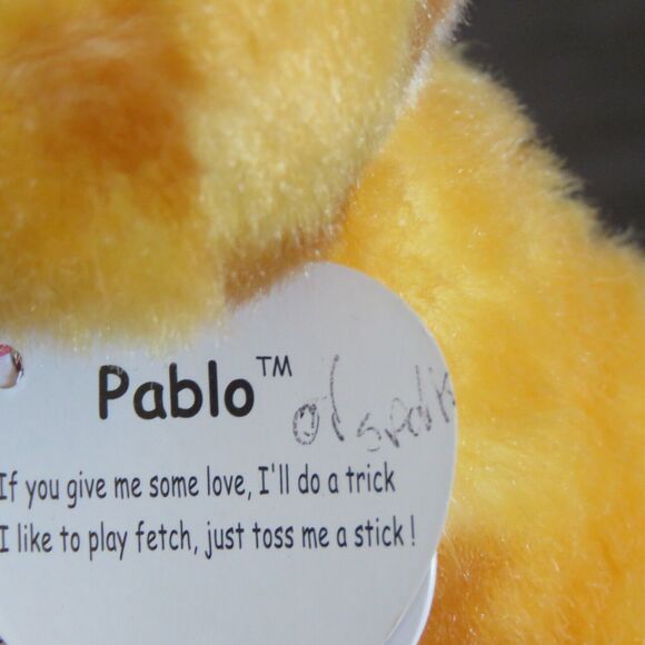 TY Beanie Boos Pablo Chihuahua Dog 6" Plush Stuffed Animal Glitter Eyes RETIRED - Picture 13 of 16